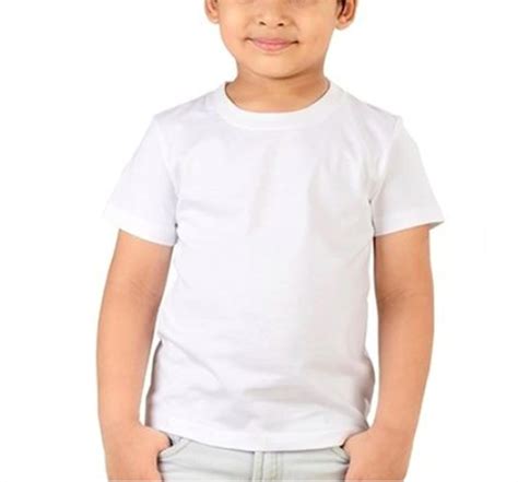 Buy Kids t Shirt for boy Plain White (2-3 Years) at Amazon.in