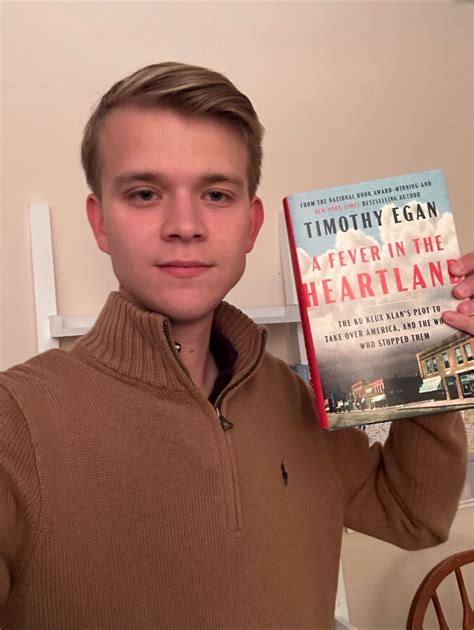 HIGHLY RECOMMENDED: I have been reading ”A Fever in the Heartland” by ...