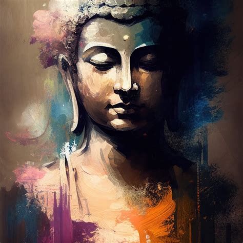 buddha painting art, buddha painting for wall, budha paintings ...