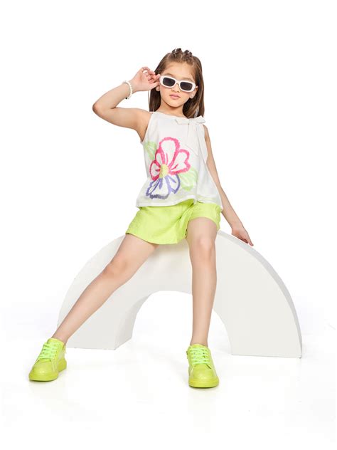 Girls Design Net Skort & Top 20564 – Peppermint