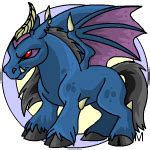 Darigan Uni | Rainbow Pool | Neopets Wardrobe