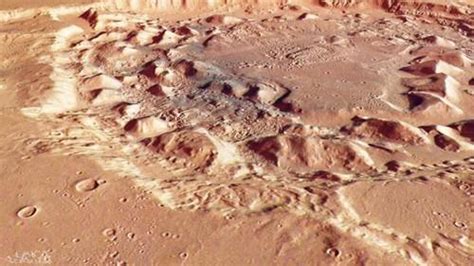 火星神秘撞击坑引科学家沉思，它到底是如何形成的？_地球