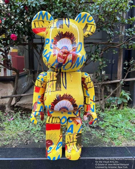 [พร้อมส่ง] Be@rbrick Andy Warhol x Jean Michel Basquiat #3 1000% 3 ...