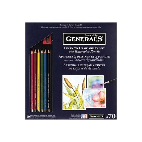General's Learn to Draw and Paint with Kimberly Watercolour Pencils ...