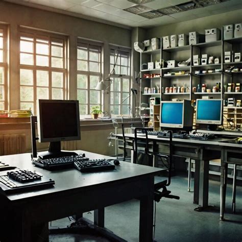 Computer Lab Interior 的图像结果