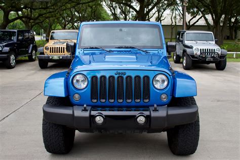 Used 2015 Jeep Wrangler Unlimited Altitude Altitude For Sale ($24,995) | Select Jeeps Inc. Stock ...