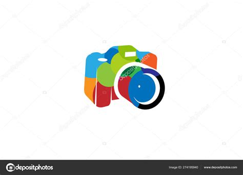 Round Abstract Camera Logo 的图像结果