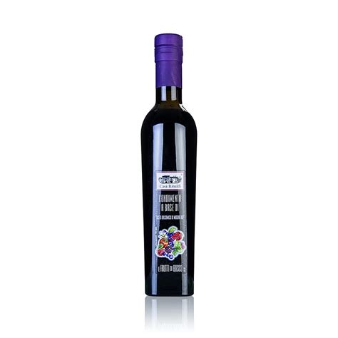 Aceto Balsamico seasoning with wild berries, 6% acid, Casa Rinaldi ...