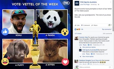 Indian Fans Avenge Virat Kohlis Sweeper Insult By IllMannered Aussie