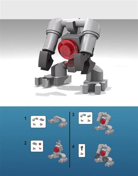 How to Make a Mini LEGO Cube Bot Tutorial 的图像结果