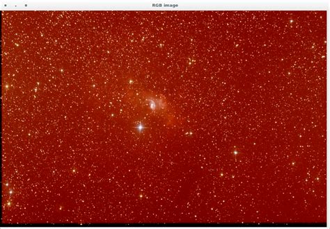 Siril Tutorial 的图像结果