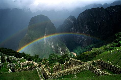 Rainbow on Mountain HD Image | HD Wallpapers