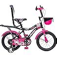 Buy HI-FAST 16 Inch Kids Rigid Cycle for 4 to 7 Years Boys & Girls with ...