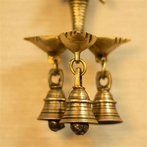 Buy Antique Ganesha Wall Hanging With Deepak & Bells Online in India ...