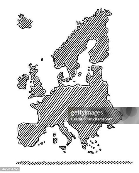 Europe Map Drawing 的图像结果