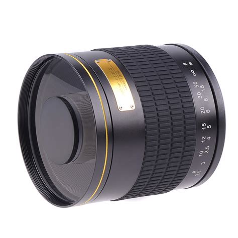 Foto4easy 500mm F6.3 Manual Fixed Focus Telephoto Mirror Lens with T2 ...