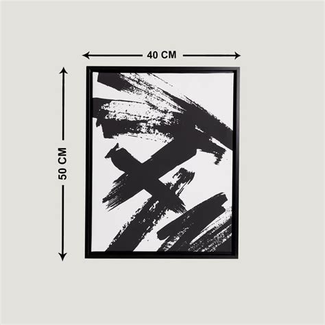 Buy Artistry Abstract Brush Stroke Picture Frame - 40 x 50 cm from Home ...