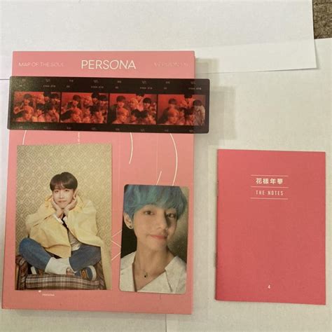 BTS MAP OF THE SOUL: PERSONA (version 4)... - Depop