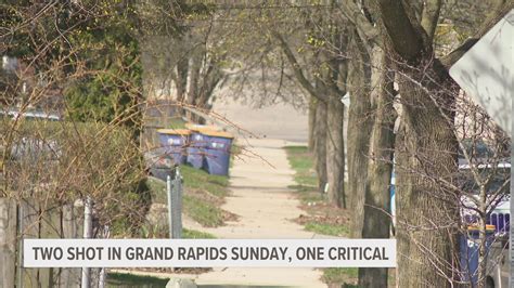 Two shot in Grand Rapids Sunday, 1 critical | wzzm13.com