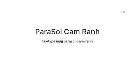 ParaSol Cam Ranh — Teletype