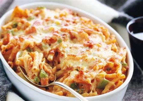 Запеканка с мясом и макаронами в духовке рецепт за 30 минут с фото