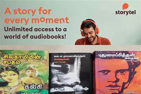 Storytel launches audiobooks in Tamil
