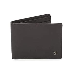 Buy Van Heusen Solid Leather Mens Formal Two Fold Wallet (Brown,Free ...