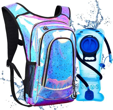 Amazon.com : Niggeey Hydration Backpack, Festival Rave Hydration Pack ...