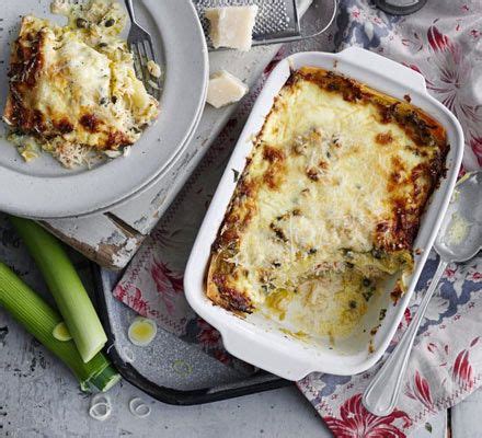 Leek & crab lasagne recipe   Recipes   BBC Good Food   Bbc  