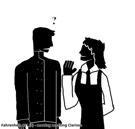 Fahrenheit 451 (4) - montag meeting Clarisse - Comic Studio