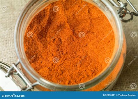 Ground cayenne pepper stock image. Image of organic, fresh - 32918021