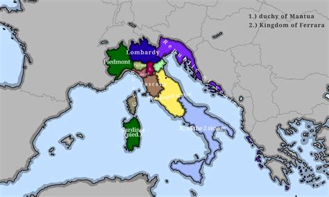 Italian Peninsula Map How Italy Became A Country, In One Animated Map