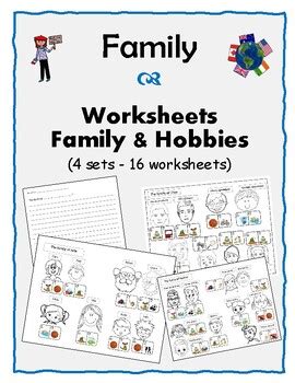 Family Members Ages and Hobbies Worksheet 的图像结果