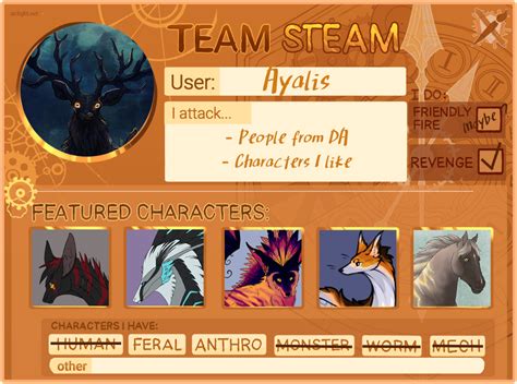 Artfight Profile Template