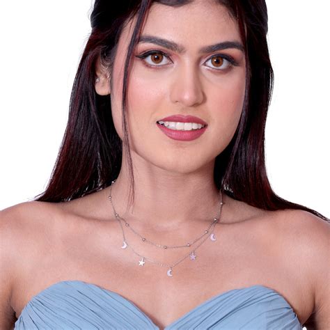 Twin Layer Silver Neckless – RAASIL JEWEL