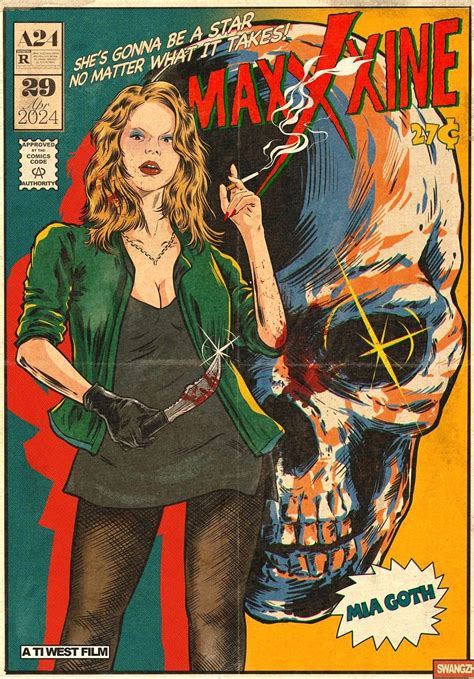 MAXXXINE (2024) poster design by Swangzhel in 2024 | Horror posters ...