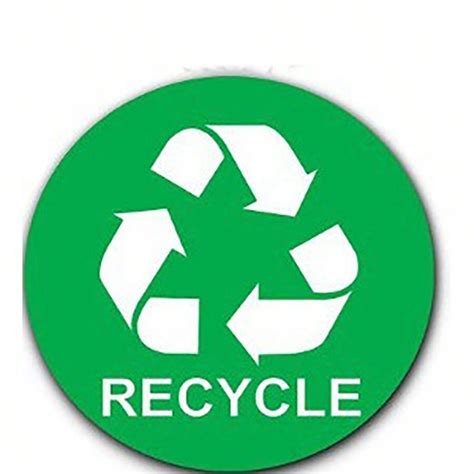 4 pezzi Etichette adesive colorate per raccolta differenziata, Segnali ...