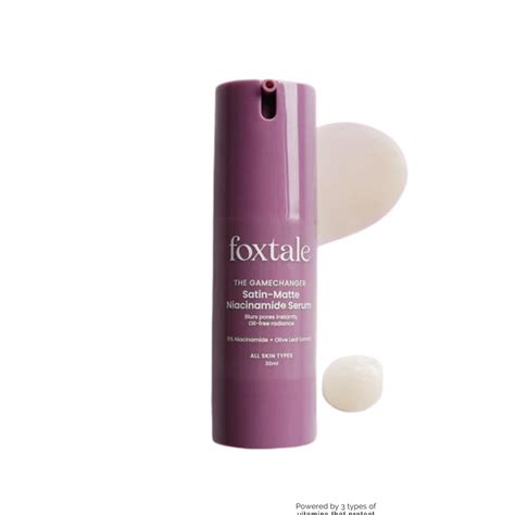 Foxtale satin - matte Niacinamide serum 5% niacinamide + olive leaf ex