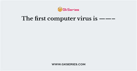 First Computer Virus 的图像结果