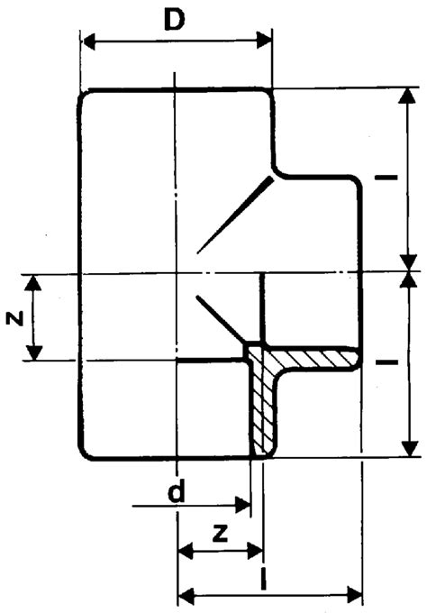723200106 Georg Fischer | Georg Fischer Plastic Pipe Fitting, 90° Tee ...