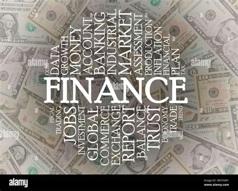 Finance Word Cloud Example 的图像结果