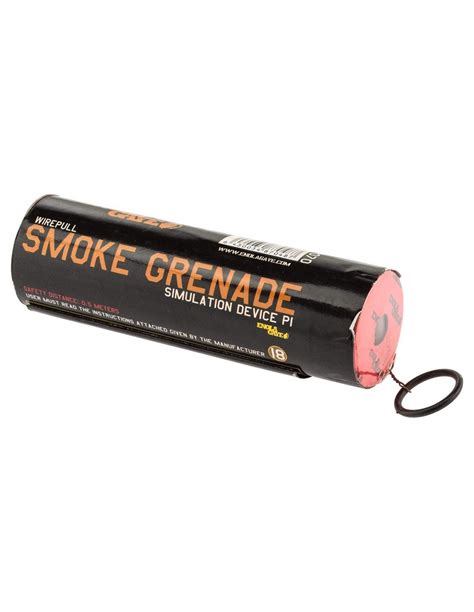 Enola gaye Orange Wire Pull Smoke Grenade WP40