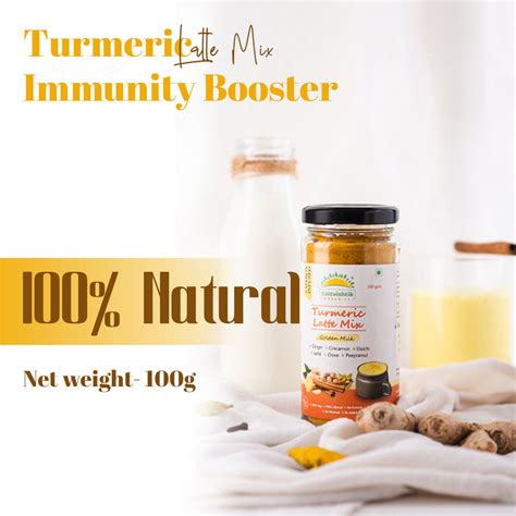 Buy Turmeric Latte Mix Online in India | Organic Spiced Haldi Doodh by ...