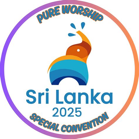 JW 2025 Pure Worship Special Convention Digital File | SRI LANKA | Elephant | Png, Svg, Pdf - Etsy