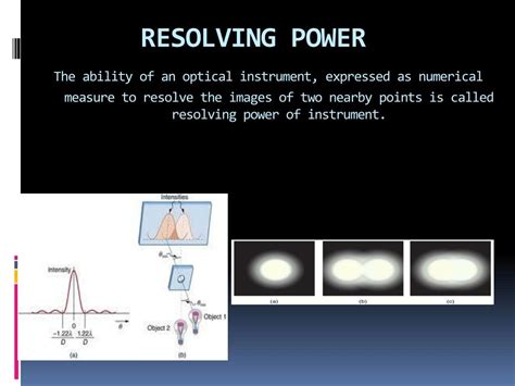 Image result for Define Resolving Power