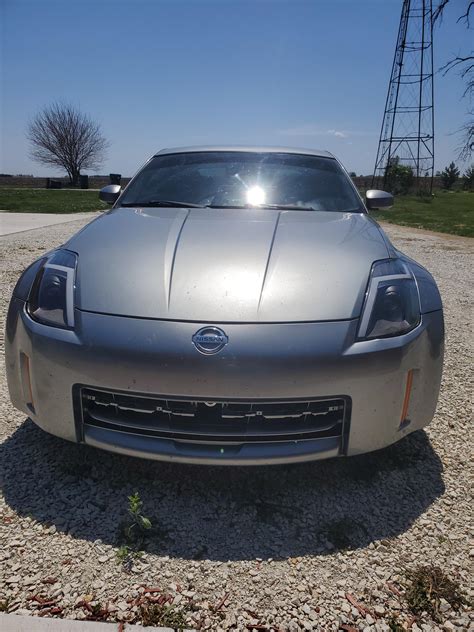 350z Blacked Out Housing DEPO Headlights JDM Style SECOND CHANCE Black