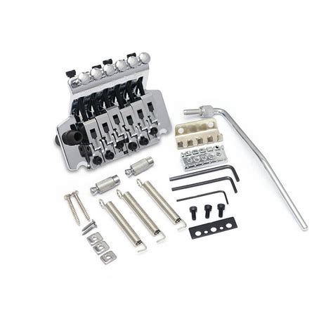 Guitar Tremolo Bridge Double Locking Chrome Gold | Ubuy India