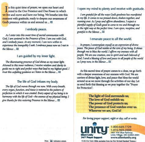 Silent Unity Prayer Service June 2021 的图像结果