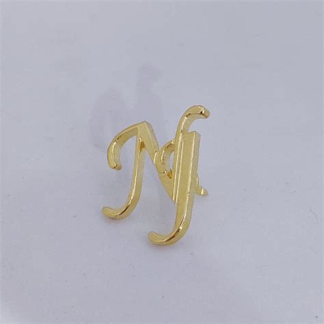 NJ Double Initial Lapel Pin – SHOPWITHSTYLE