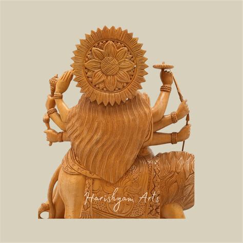 Wooden Durga Statues